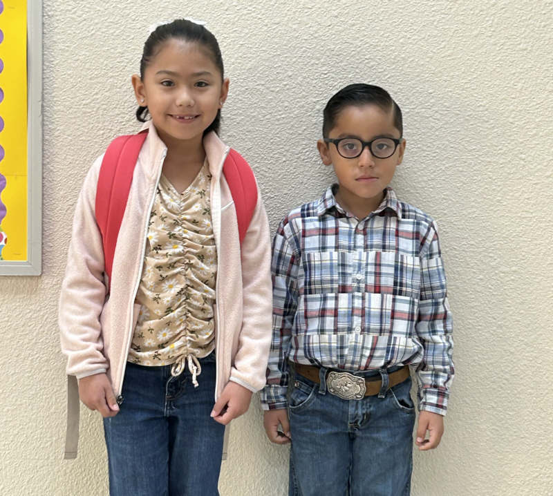 students in western wear