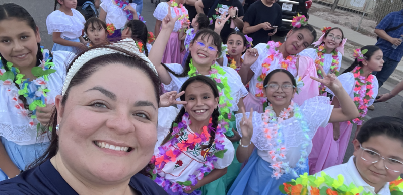Ms. Chavira and the Exploradores