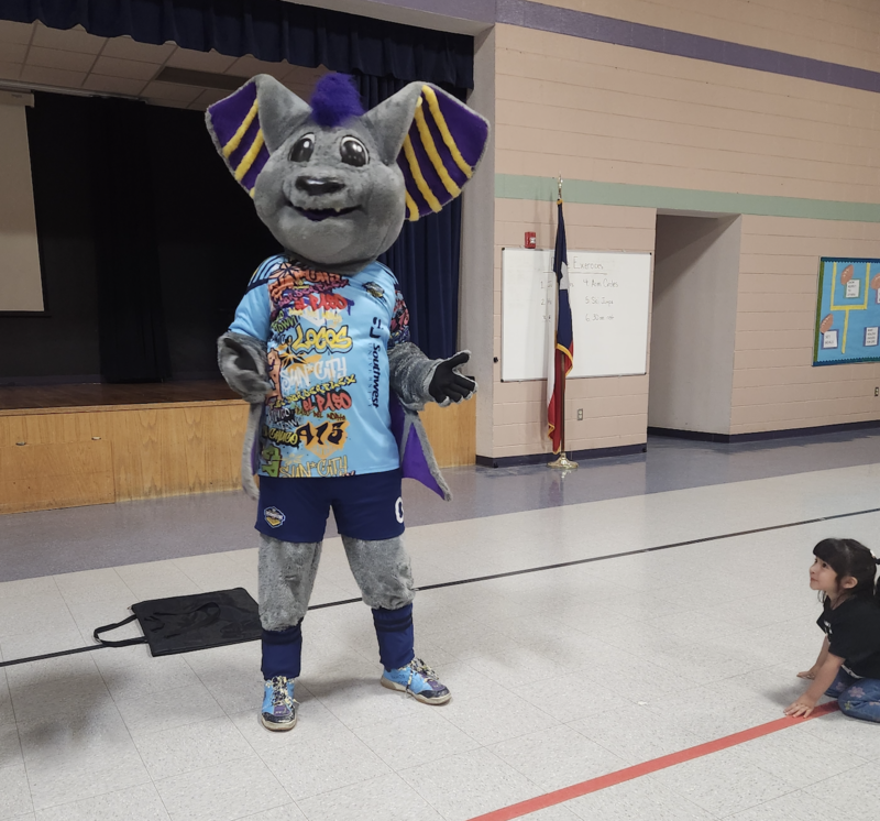 Ozzy the mascot