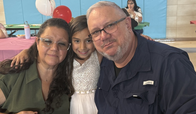 Students posing for a picture