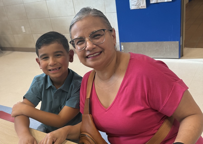 Students posing for a picture