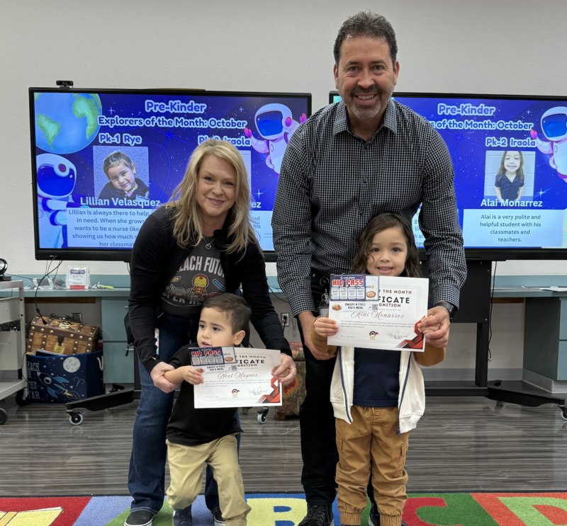 Explorers of the month