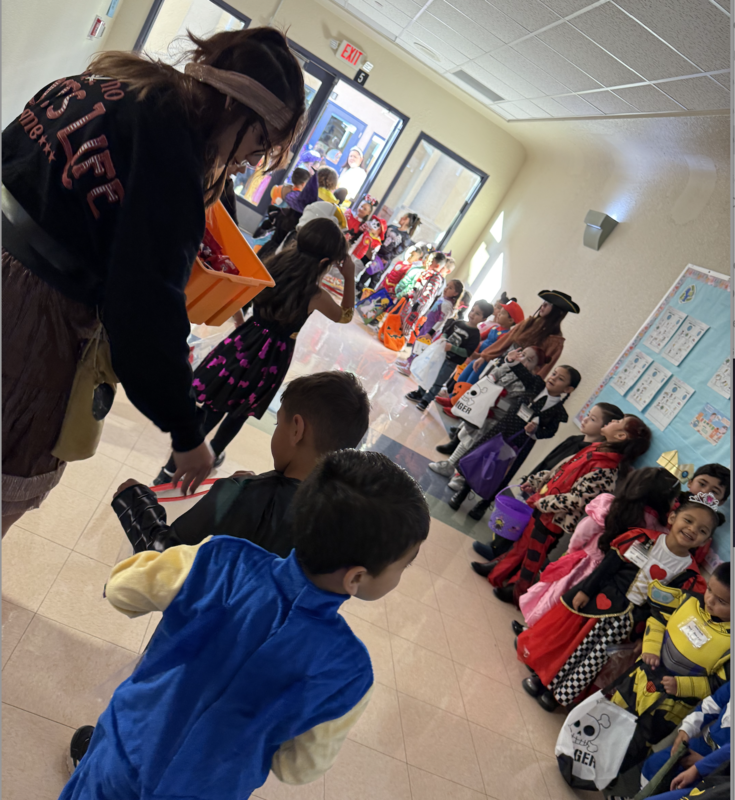 Kids trick or treating