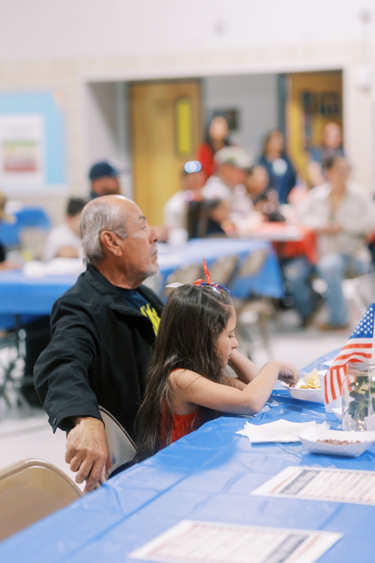 grandson and daughter
