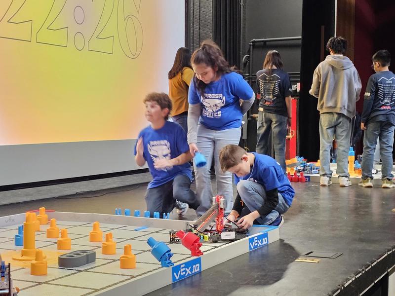 Team C checking their bot