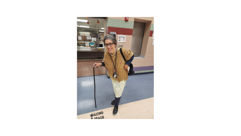 Our little old librarian