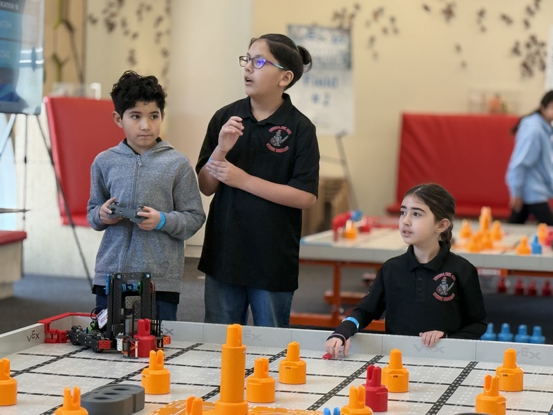 Students posing for a picture