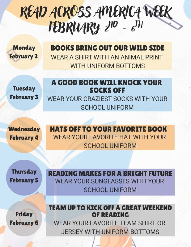 Read Across America Week Dress Up Flyer 