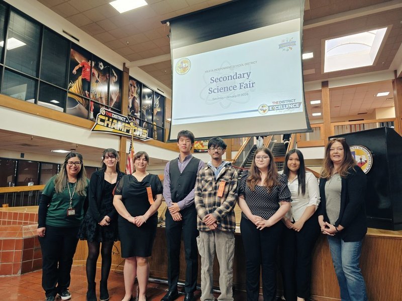 Science Fair Participants from VVECHS