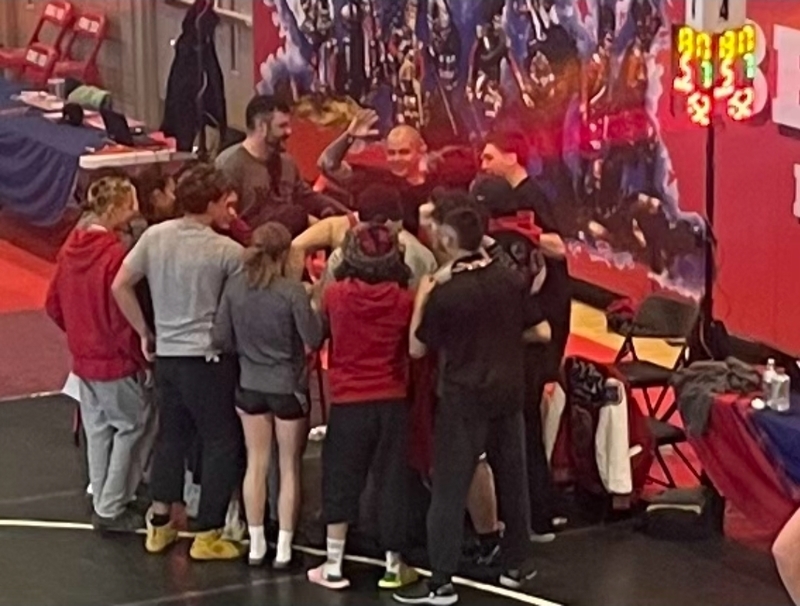 Hanks Wrestlers take First Place at District! Congratulations!