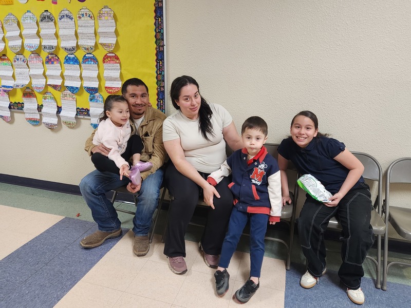 Parents waiting for their turn