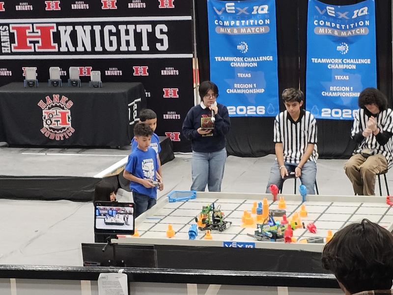 Team Z driver moving across the field