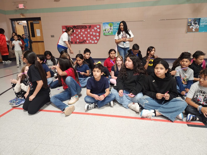 Students at rally
