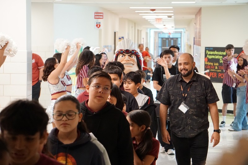 Radio Stars and Slimy Surprises at our STAAR Pep Rally!