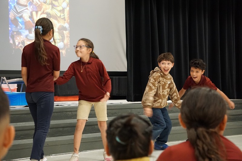Radio Stars and Slimy Surprises at our STAAR Pep Rally!