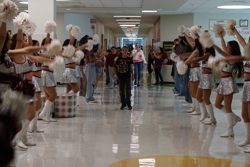 Radio Stars and Slimy Surprises at our STAAR Pep Rally!