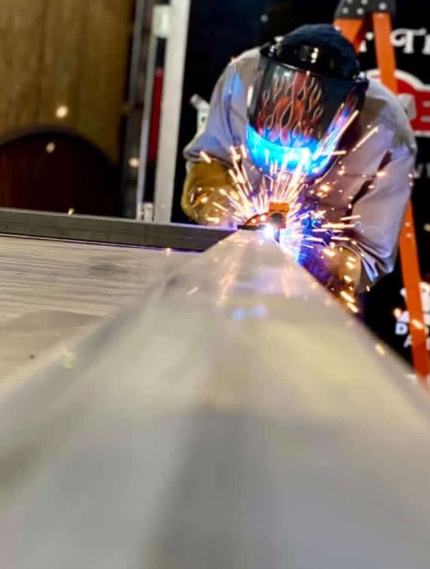 Dylan Rodriguez Skillfully Welding