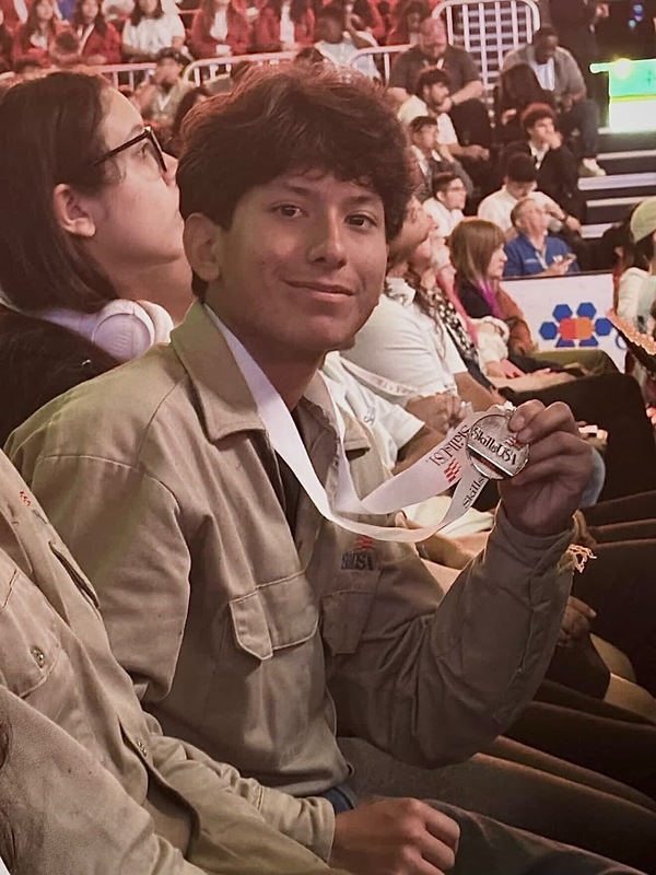 2nd Place SkillsUSA Winner, Dylan Rodriguez