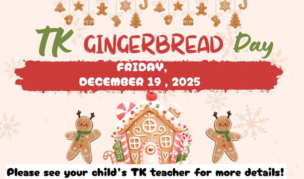 TK Gingerbread Day