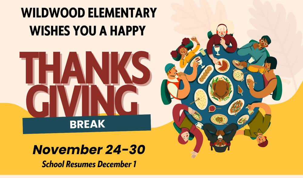 Thanksgiving Break Nov 24-30 Return Dec, 1