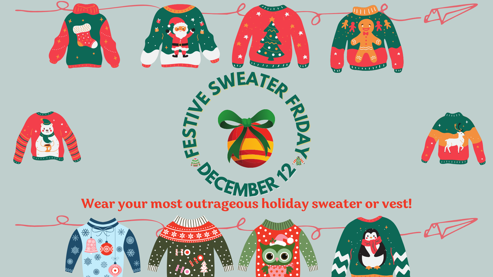 Festive Sweater Friday
