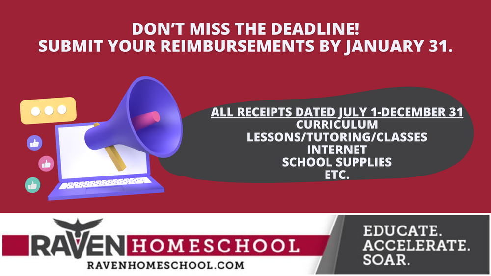 Jan 31 reimbursement deadline
