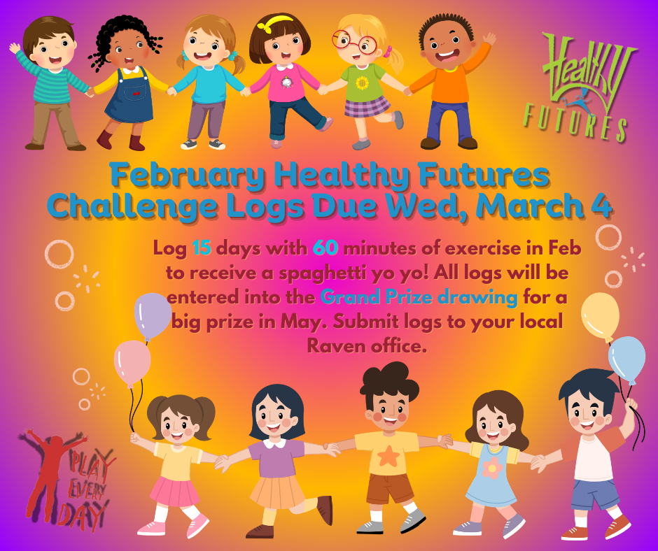 Healthy Futures Feb logs due