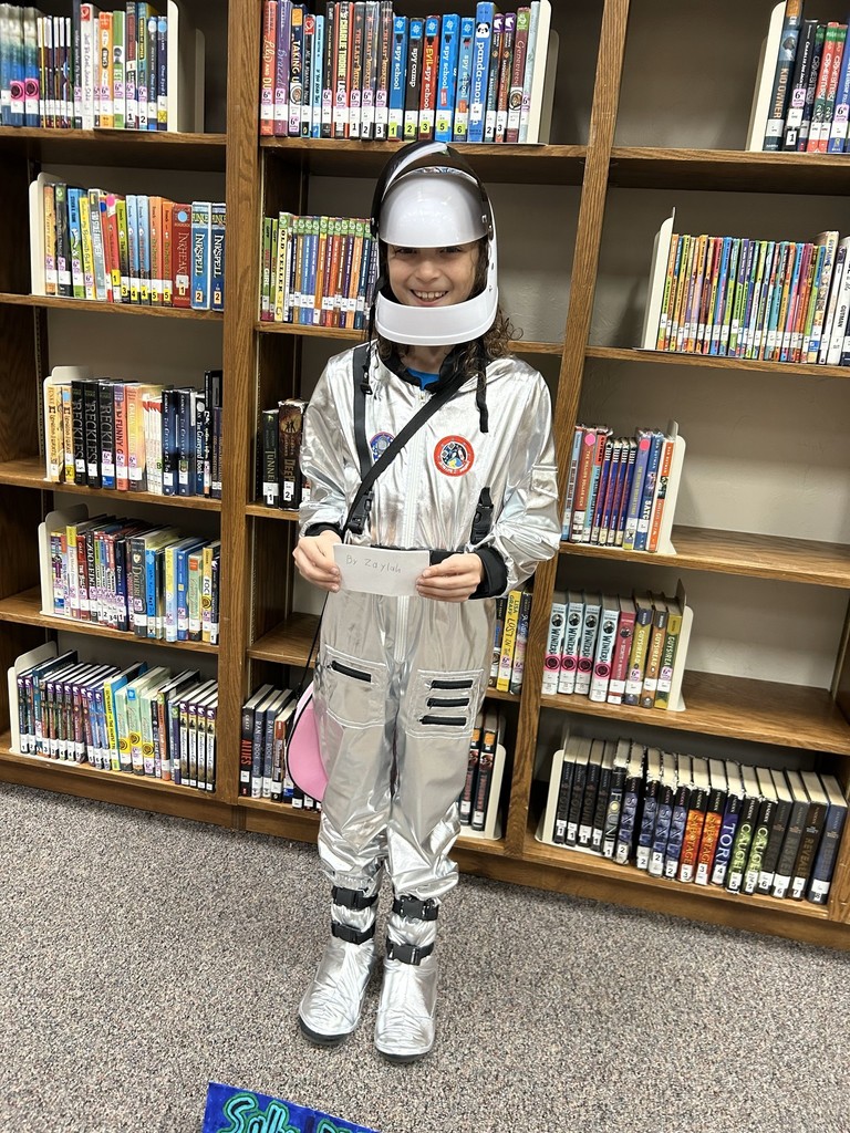 student in space outfit