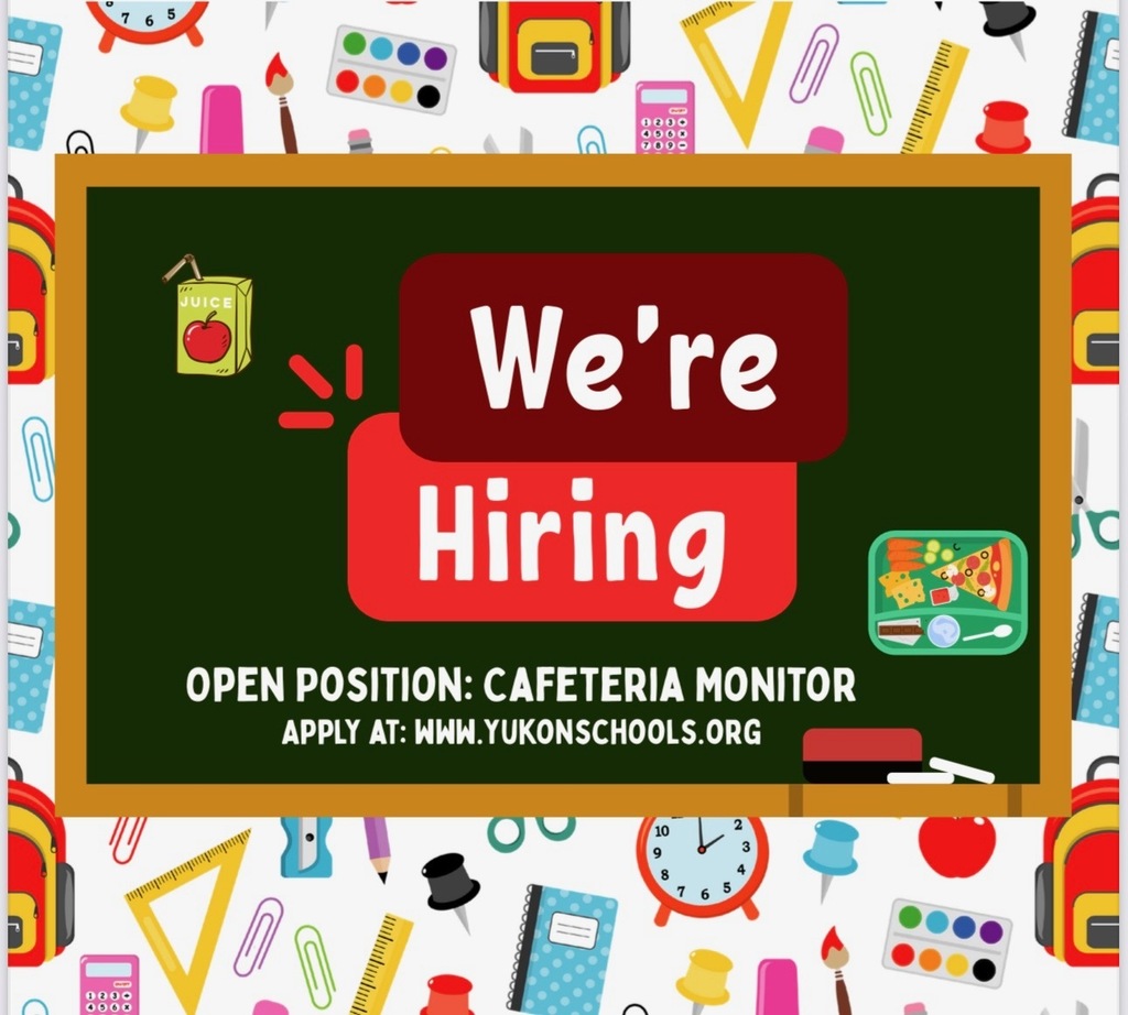 Hiring for Cafeteria Monitor