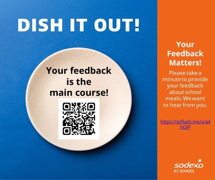 YPS Families - Your feedback matters. Please take a minute to complete this short survey for Sodexo. With these results, we will continue to improve our Child Nutrition program to ensure your student(s) are getting the proper nutrition during the school day. Thank you in advance! Survey Link: https://onevisionccx.qualtrics.com/jfe/form/SV_afMfdj1eA0zqJeu?Site_Id=0011t00000tdvvSAAQ