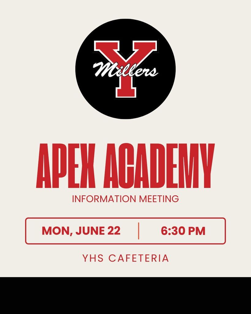 Are you interested in the APEX Academy? Please join us Monday, June 22nd in the YHS Cafeteria for a Parent Information Meeting! As a personalized learning option within Yukon Public Schools, Apex Academy combines academic pathways, customized to individual students, with intentional exploration to help students reach their highest potential. Students learn at the level that’s right for them during a core learning block, while teacher guides coach them toward independence and confidence. In addition to their core learning, students actively explore their interests and begin building real-world passion projects connected to what they are most interested in. Our goal is not simply to help students master academic content; we want them to understand their strengths, discover their passions, and conquer their own unique ascent. Students will leave with a clearer sense of who they are, where they want to go, and how to achieve excellence. A Typical Day at YPS Apex Academy Whether attending Yukon Middle School or Yukon High School, students across grades 7–12 follow a consistent daily structure. At YPS Apex Academy, students move through core classes at their own individual pace, mastering content through a digital platform. Core instruction is designed to be completed in about three focused hours each day, using short work bursts of learning and planned breaks to help students stay engaged, manage time, and build strong learning habits. Students also have a longer “extended learning” portion that becomes more choice and experience-based as they get older. Middle grades include a dedicated elective hour (which could be used for electives for high school credit) plus life-skill development and passion exploration, while high school adds increasing independence and real-world application through student-choice electives, sustained Compass Project work, and by 12th grade, significant time for an internship alongside the Compass Project. Apex Academy is intentional in ensuring that each grade level is constructed to support the growth and capacity of the student that culminates in a passion project for the student called the “Compass Project.” Life Skills Focus Another advantage that students receive at the Apex Academy is intentional focus on activities and experiences that foster intensive growth opportunities in the following critical life skills for young adults to develop: Teamwork & Leadership Students learn to work productively with others and take positive initiative in small, low-stakes ways. Storytelling & Public Speaking Students practice sharing ideas clearly and confidently in short, frequent formats—not just big speeches. Entrepreneurship & Financial Literacy Students learn how ideas become plans—and how money choices affect goals. Relationship Building & Socialization Students learn skills for friendships, teamwork, and handling social stress in a growing, complex peer world. Grit & Hard Work Students practice sticking with hard things, using strategies when they get stuck, and bouncing back after mistakes. Apex Compass Project The Compass Project serves as the capstone of the Apex Academy experience and is a tangible manifestation of a student's self-guided journey. It moves learning away from passive consumption and shifts it entirely toward active creation and ownership. Starting during 10th grade and driven by their personal passion, students pitch and develop a long-term project centered entirely around their unique interests, future career goals, or curiosities. Throughout this self-guided journey, a dedicated teacher guide works alongside them as a coach, asking critical questions, helping navigate roadblocks, and providing accountability while preserving the student's absolute autonomy. By managing a project from scratch, students navigate the highs and lows of real-world execution, building invaluable life skills. Ultimately, this experience cultivates deep independence and personal evolution, ensuring the final product is not just a grade on a report card, but a showcase of a student who has mastered the self-direction needed for lifelong success.