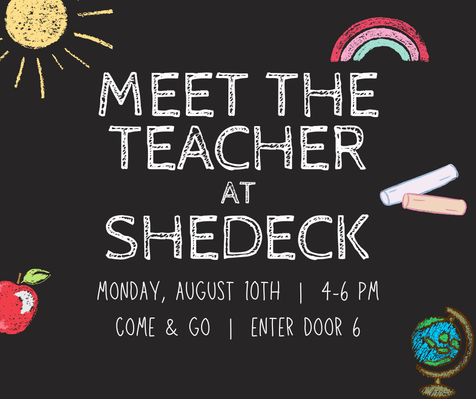 Meet the Teacher Night Aug 10
