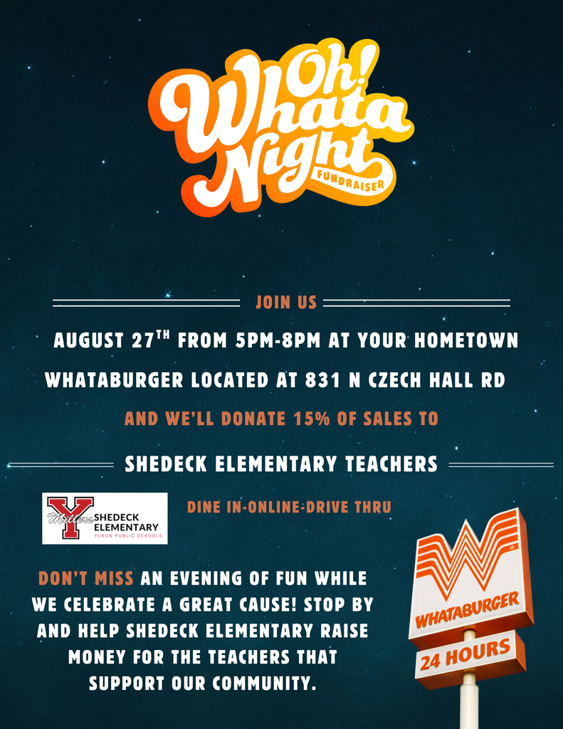Whataburger fundrasier Aug 27
