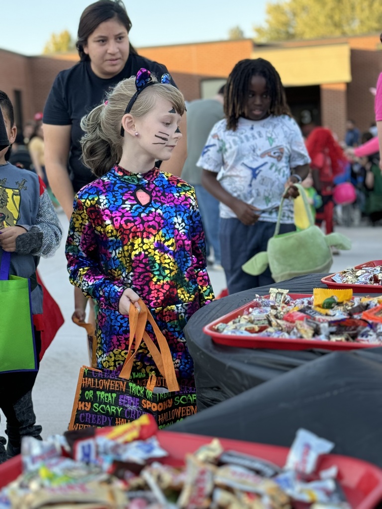candy at a past trunk or treat