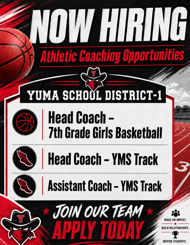 Athletic Coaching Positions Open
