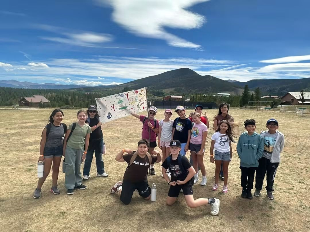 Sixth grade camp at YMCA