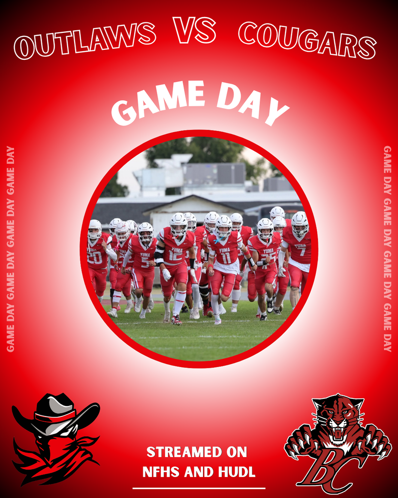 Football vs Burlington Graphic 