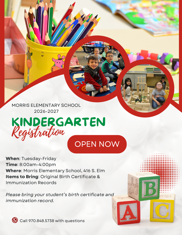 Kinder Registration OPEN