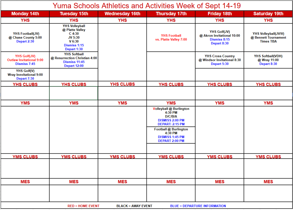 September 14-19