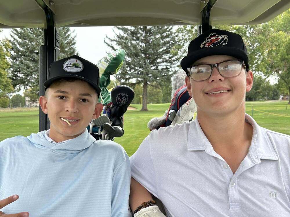 Jagger and Alexander State golf 2026 image