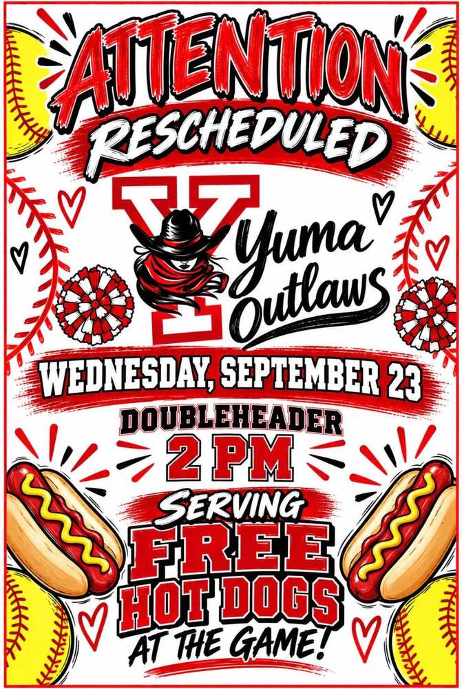 Softball game rescheduled