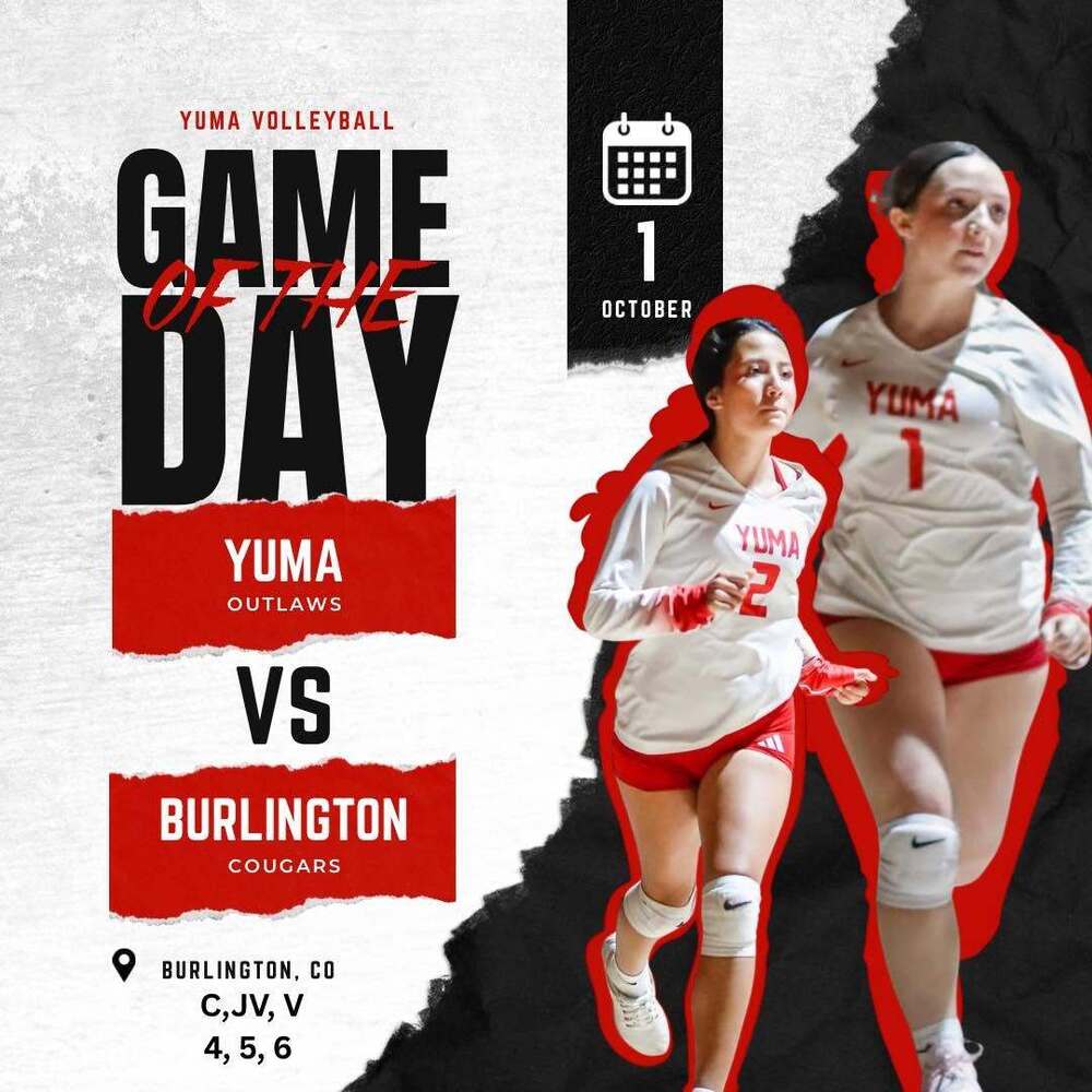 Volleyball vs Burlington 2026graphic