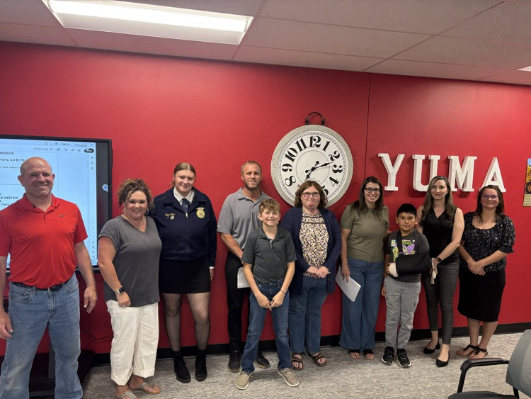 Students and Staff of the month-May