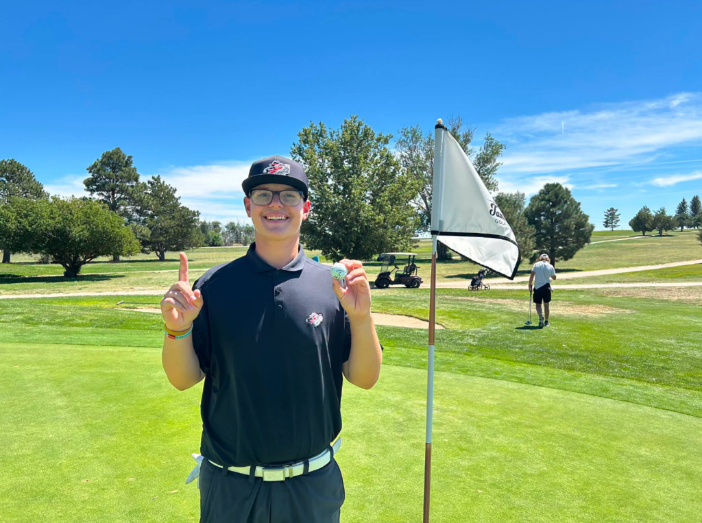 Alexander Weathers Hole in One Image
