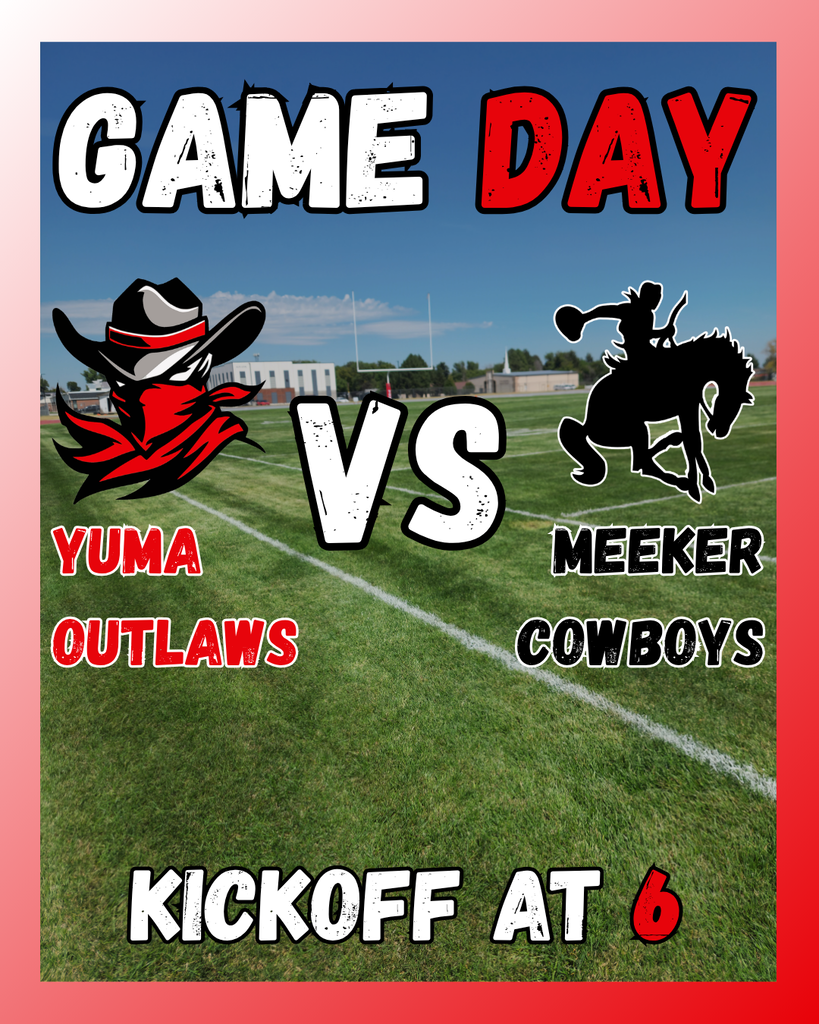 Football vs Meeker Graphic 