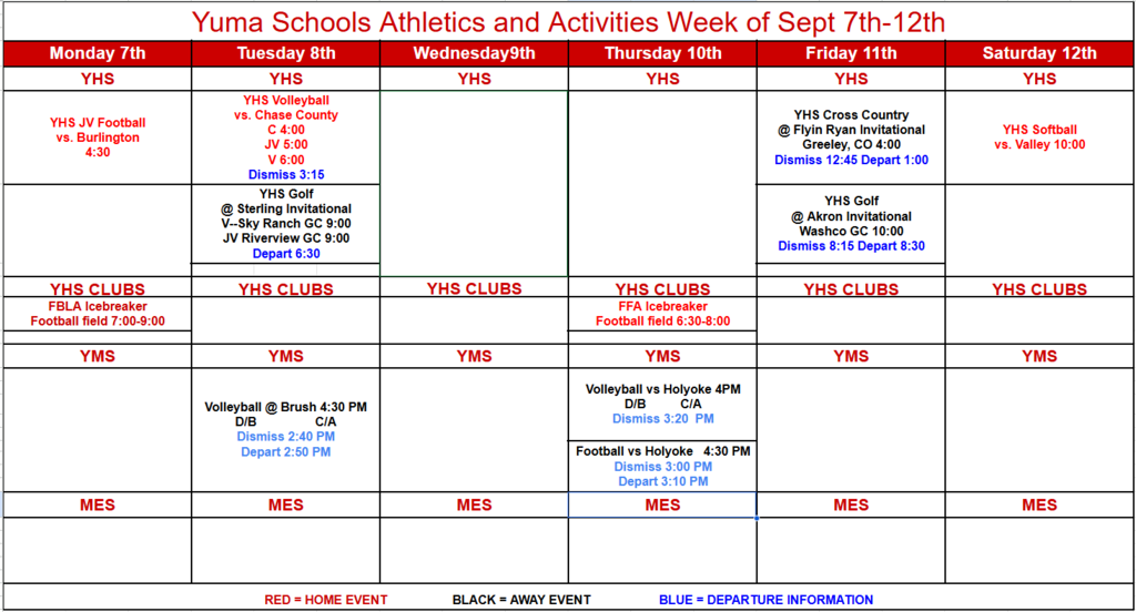 September 7-12