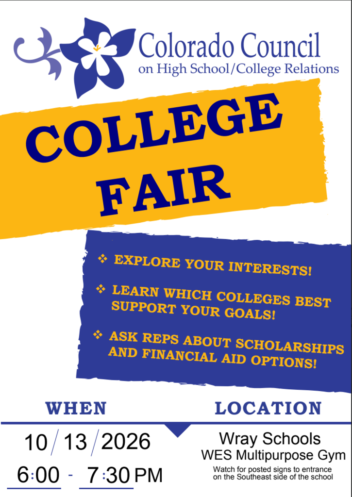 2026 College Fair Poster