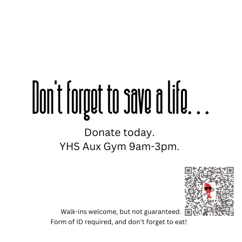 Don't forget to donate today! 