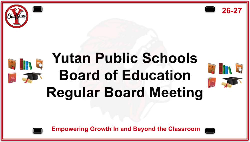 Regular Board of Education Meeting