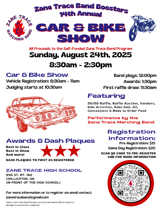 Car Show Flyer 2025